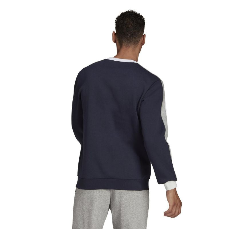 Adidas colorblock crew neck hot sale sweatshirt