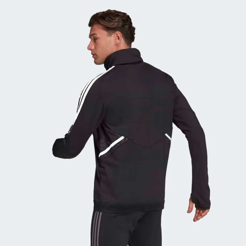 Photo de dos du Sweat Adidas Condivo Pro Top Noir pour Homme porté